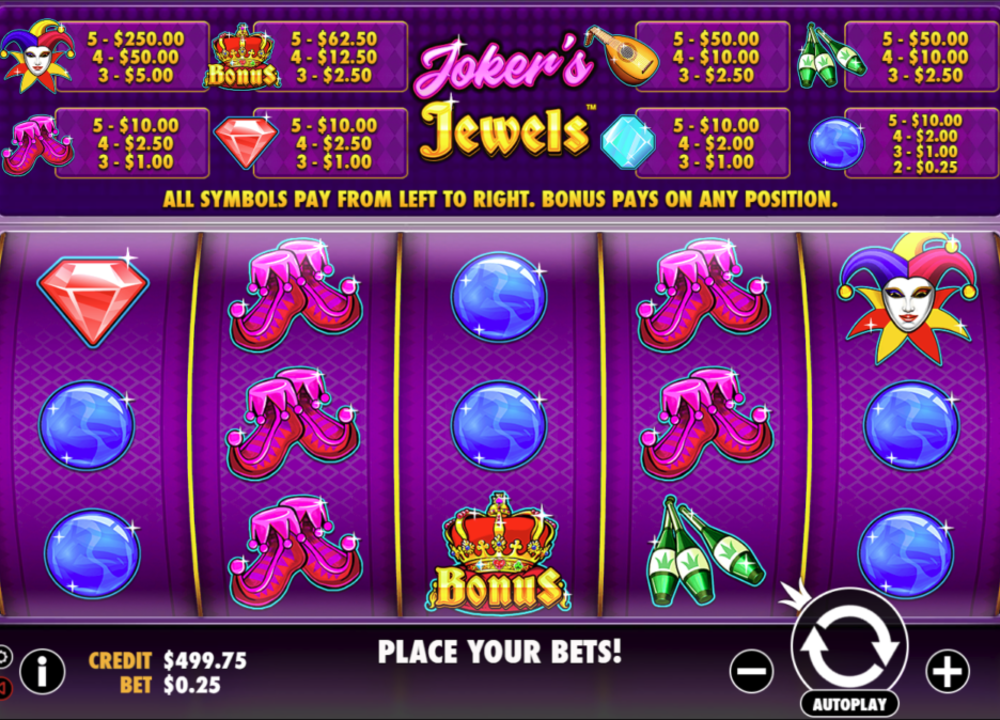 Jokers Jewels Mobile App